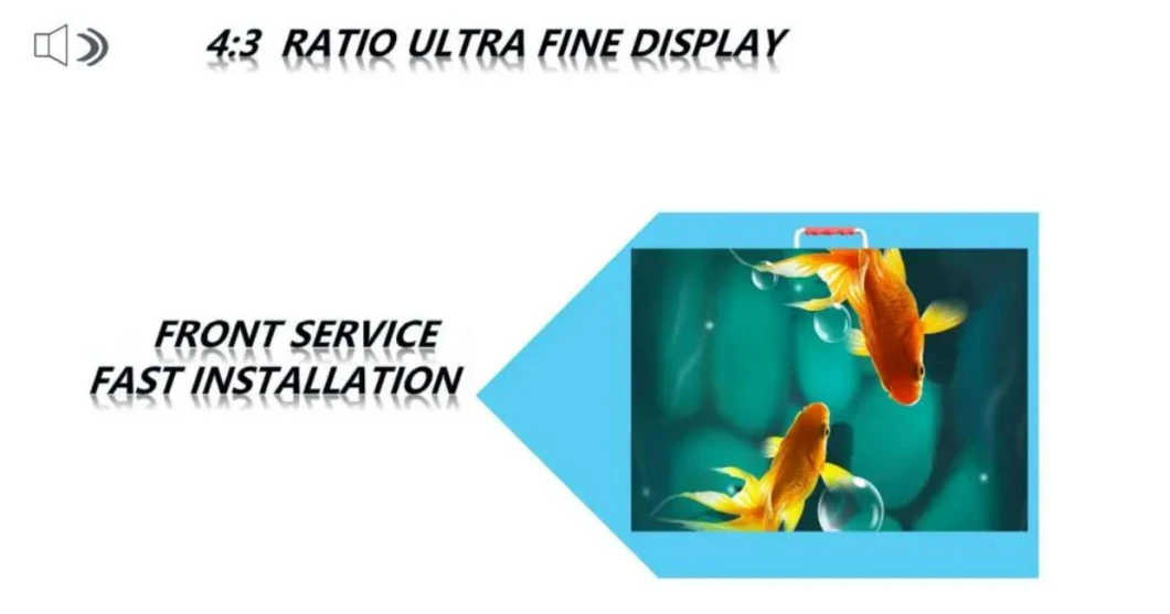 Fine Pitch Indoor P2 Ultra Thin Super Light Front Maintenance High Brightness LED Screen Display Billboard