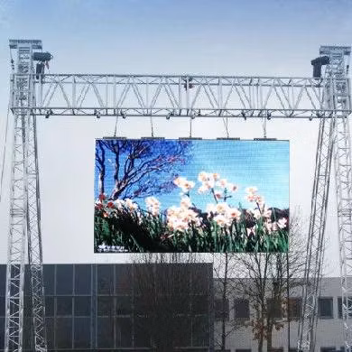 Alquiler de publicidad al aire libre en interiores a todo color Curvo Digital Móvil Flexible SMD Cartel Ventana de gas TV Pantalla LED con P1.2 P1.8 P2.5 P3.91 Precio